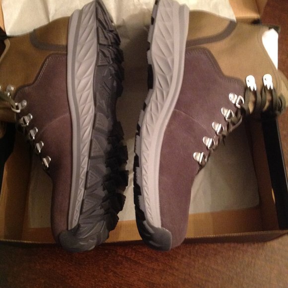 Cole Haan Men's ZeroGrand Gray Suede & Textile WR ZG St Hiker Boots - 11.5M- NIB - Picture 2 of 10